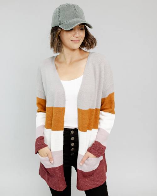 $10 off cardigans with code