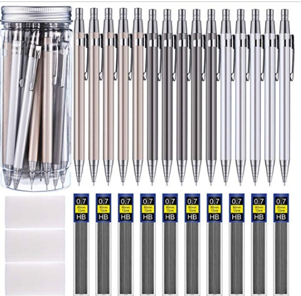 15 Mechanical pencils set