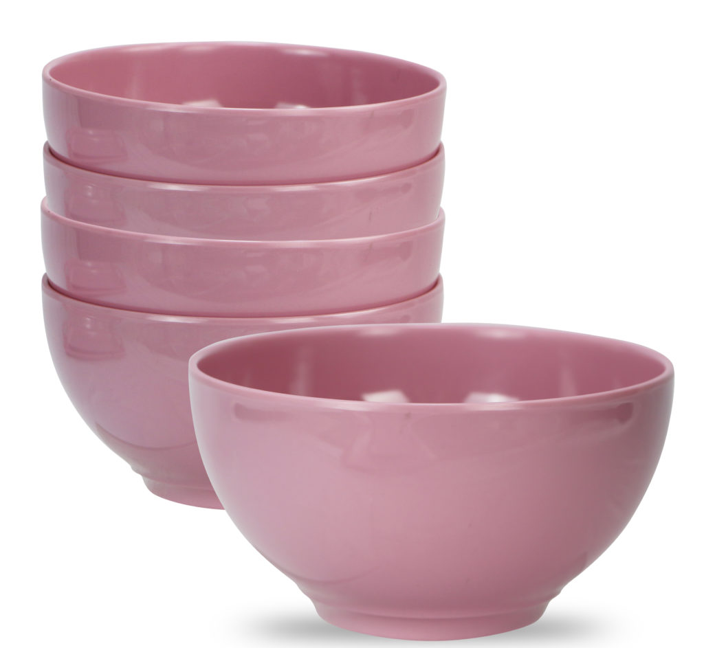 Melamine bowl set 7 colors