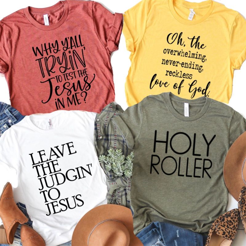 Inspirational graphic tees