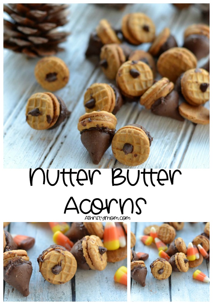 Nutter Butter acorns