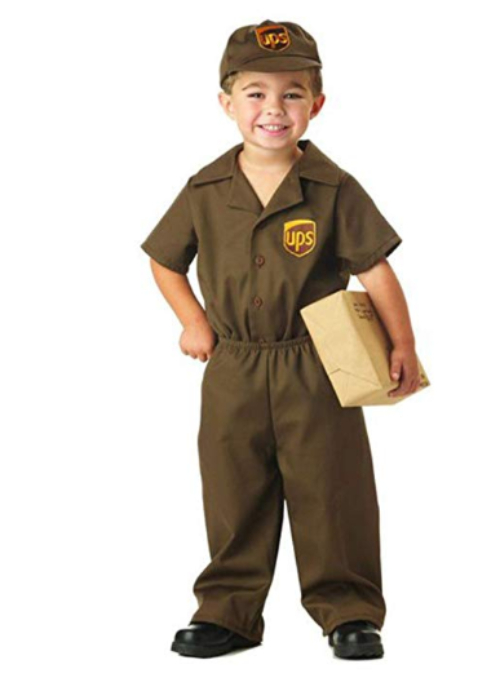 UPS costume for kids