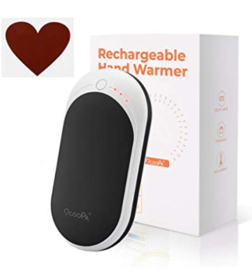 Rechargeable hand warmer and power bank