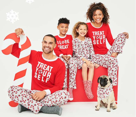 Christmas pajamas for the whole family