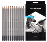 Professional-Drawing-Sketching-Pencil-Set-12-Pieces-Drawing-Pencils-10B-8B-6B-5B-4B-3B-2B-B-HB-2H-4H-6H-Graphite-Pencils-for-Beginners-Pro-Artists
