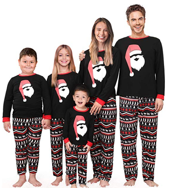 Matching Christmas pjs for the family
