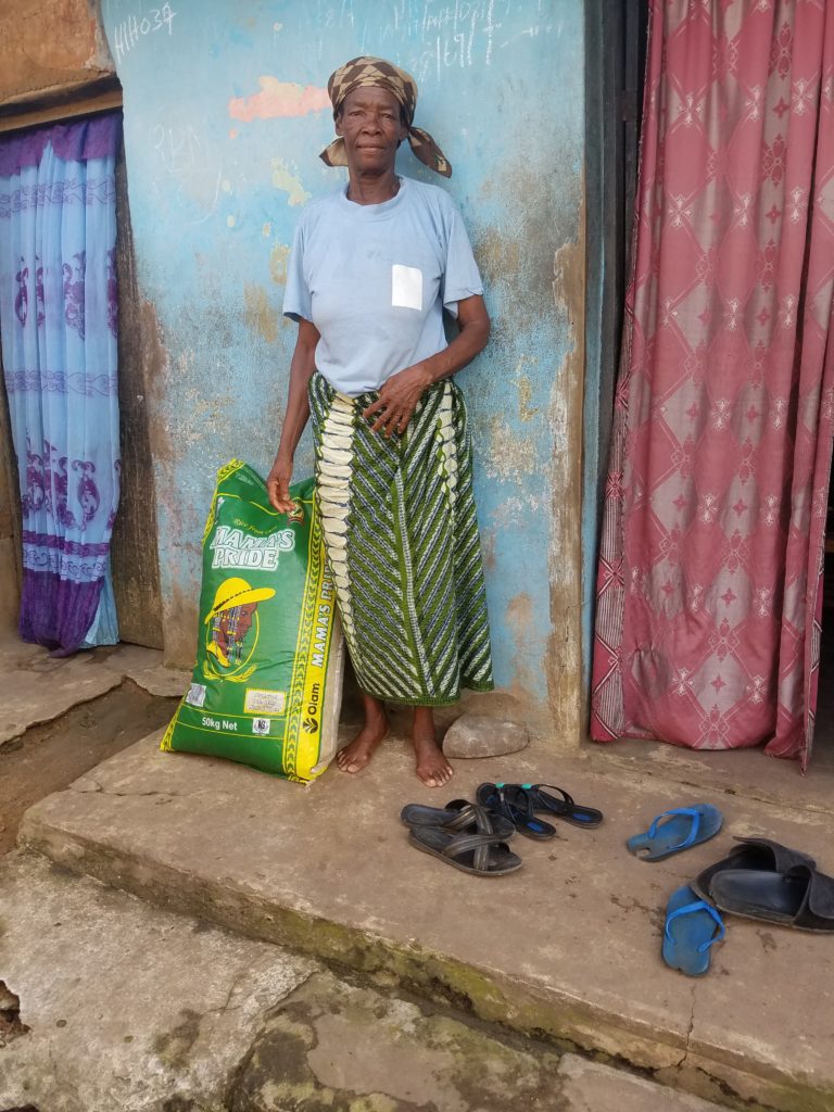 A Bag Of Rice Project #4 visit to Roselyn Oyim