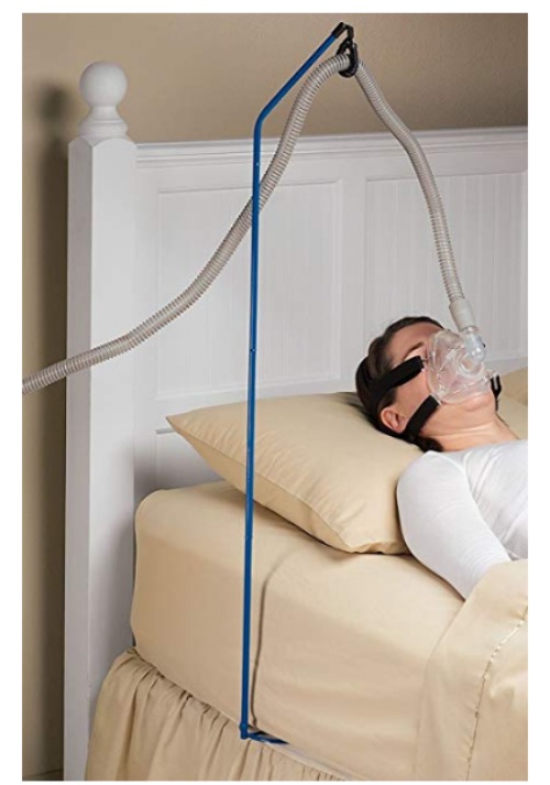 CPAP hose holder