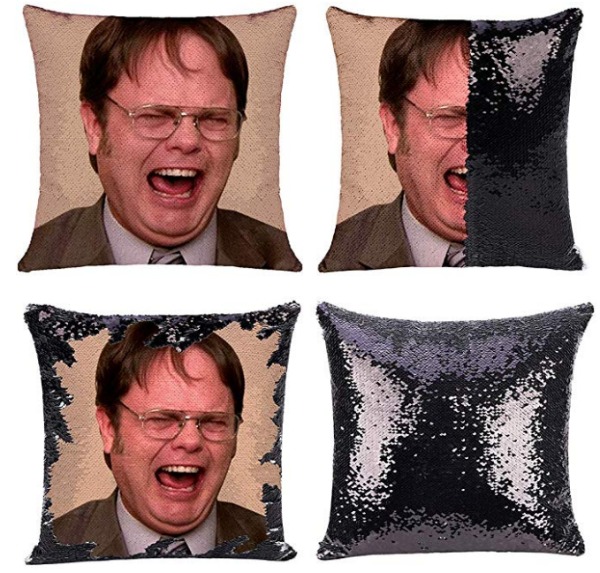 The Office mermaid pillow cover