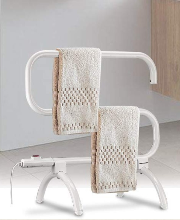 Towel warmer and drying rack