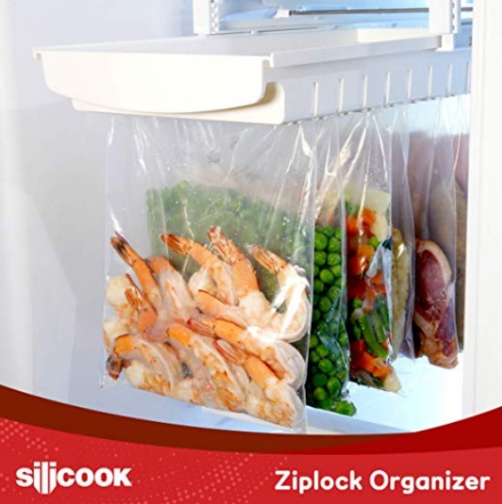 Ziploc organizer for fridge or freezer