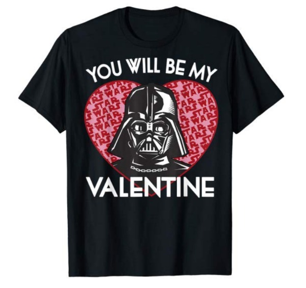 Star Wars Valentine's day shirt