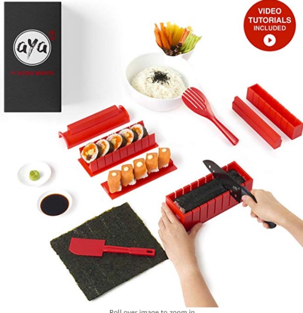 Make your own sushi at home