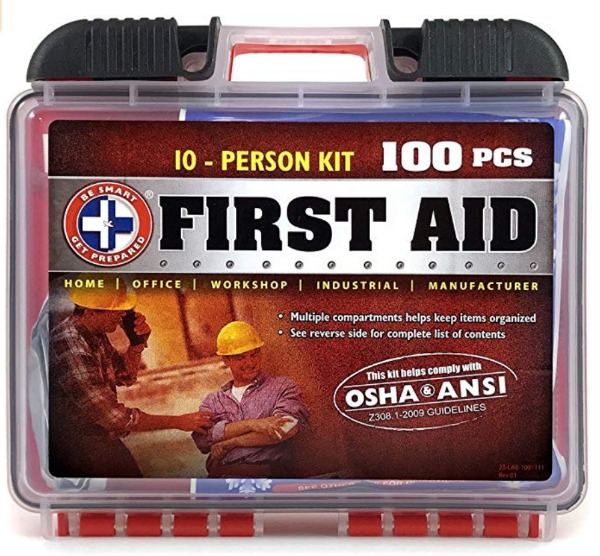 100 piece first aid kit