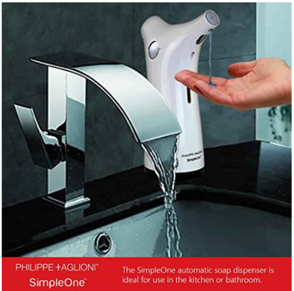 Hands free soap dispenser