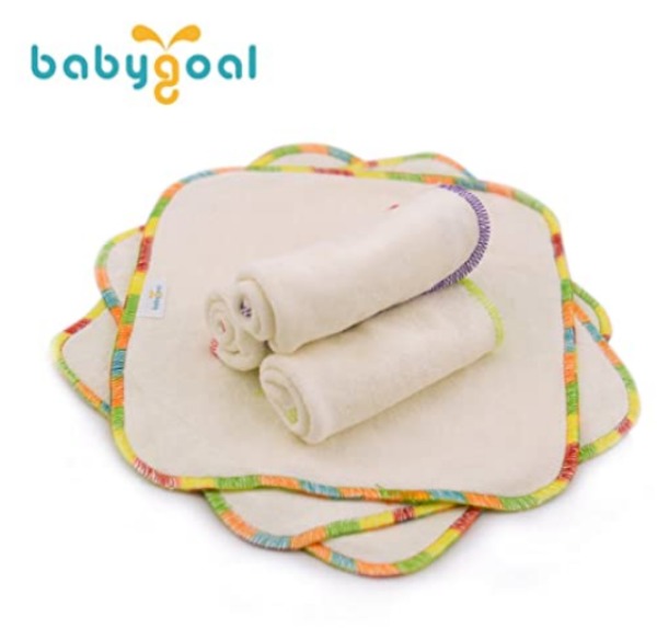Reusable bamboo baby wipes