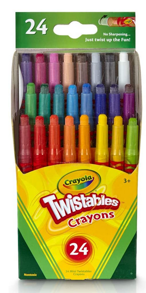 Silly Scents Mini Twistables Scented Crayons 24 ct.