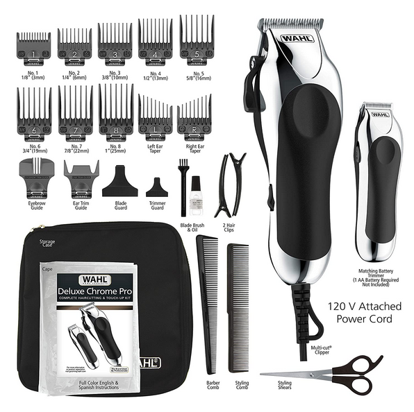 wahl combo pro haircutting kit