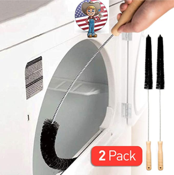 Dryer lint cleaners
