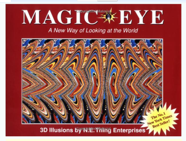 Magic Eye optical illusion book