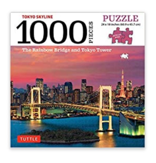 Tokyo skyline puzzle