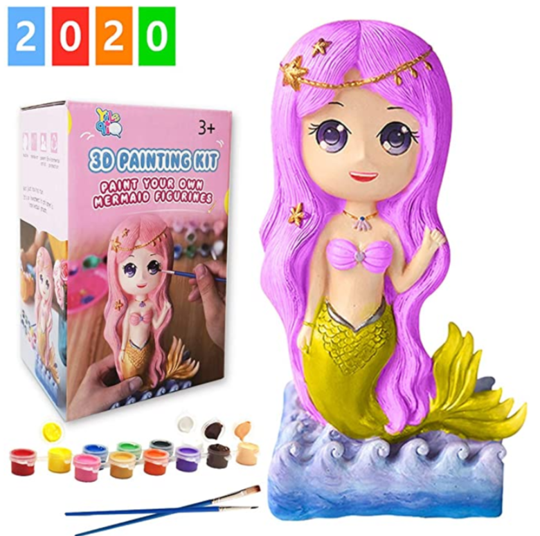 Paint your own mermaid