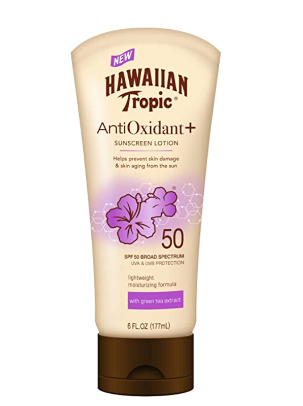 Hawaiian Tropic antioxidant sunscreen