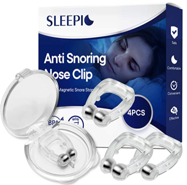 Anti snoring nose clips