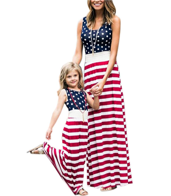 Mom and me 4th of July dresses