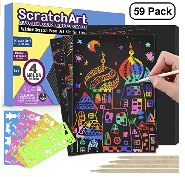 Scratch art pack