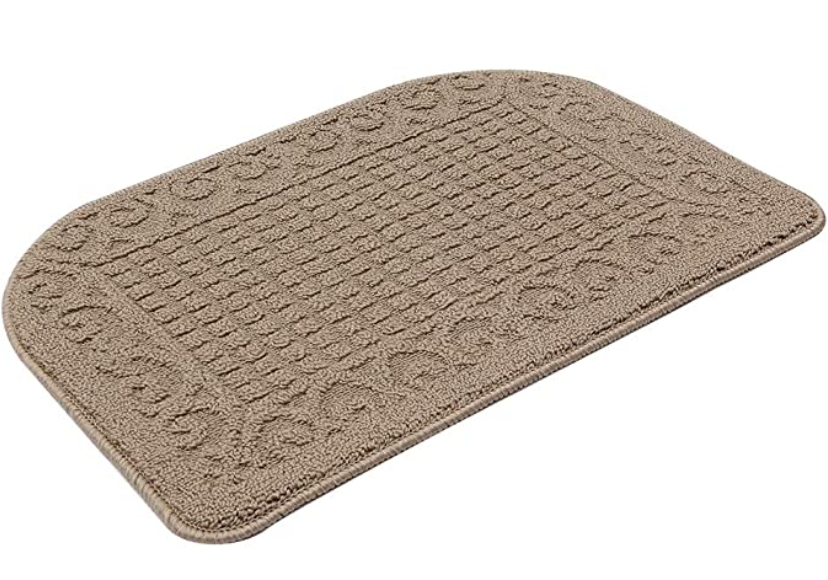 48x20 Inch/30X20 Inch Kitchen Rug Mats Made of 100% Polypropylene 2 Pieces Soft Kitchen Mat Specialized in Anti Slippery and Machine Washable Green 