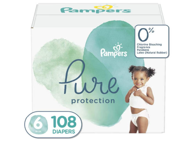 Save on select Pampers diapers