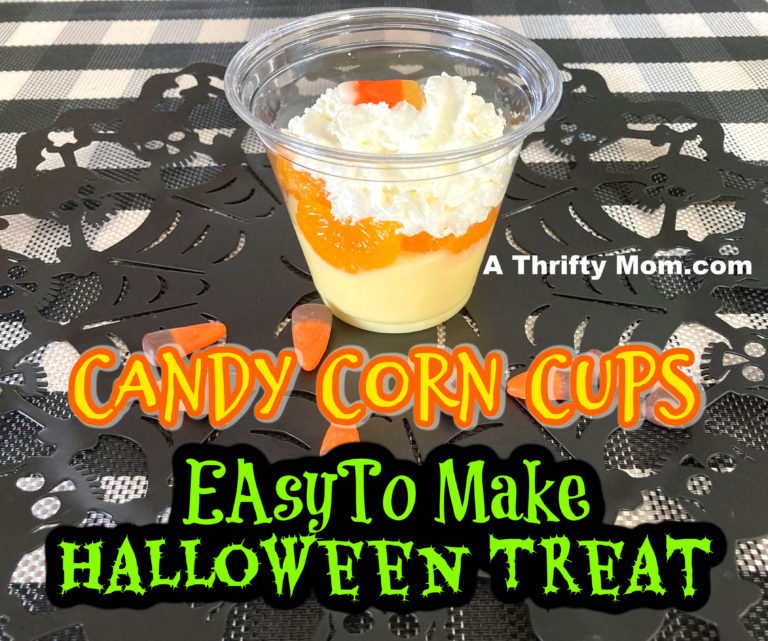Candy Corn Cups