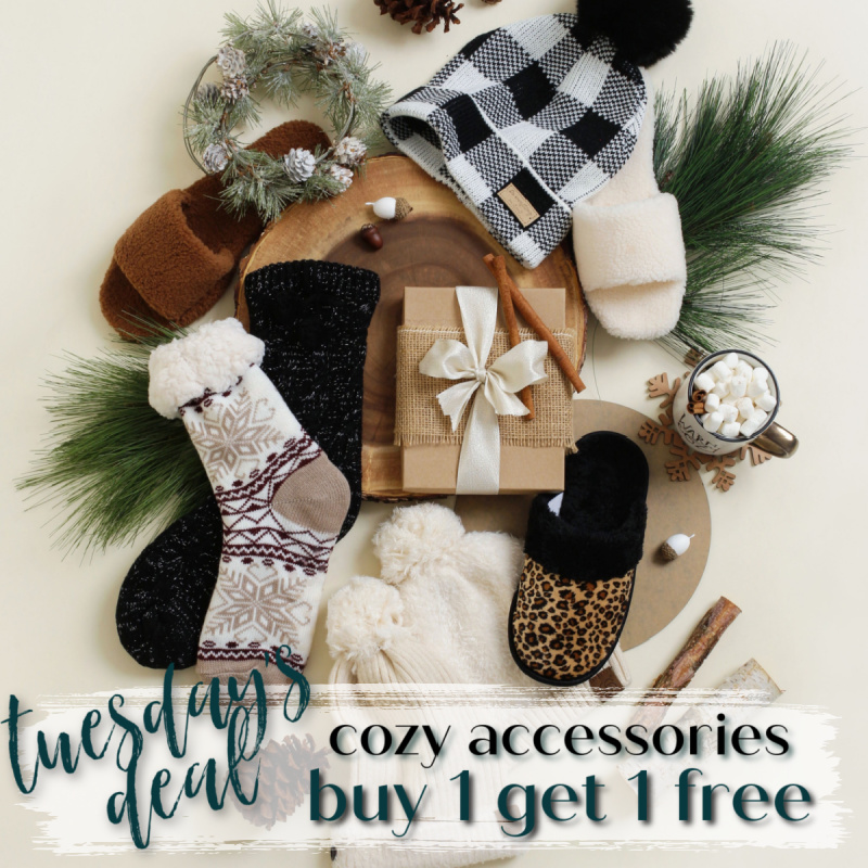 Cozy accessories buy 1 get 1 FREE