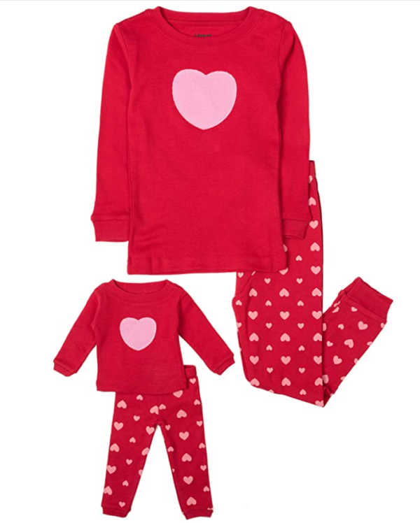 Kids pj sets with matching pair for dolls