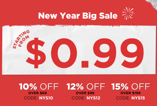 New year's sale