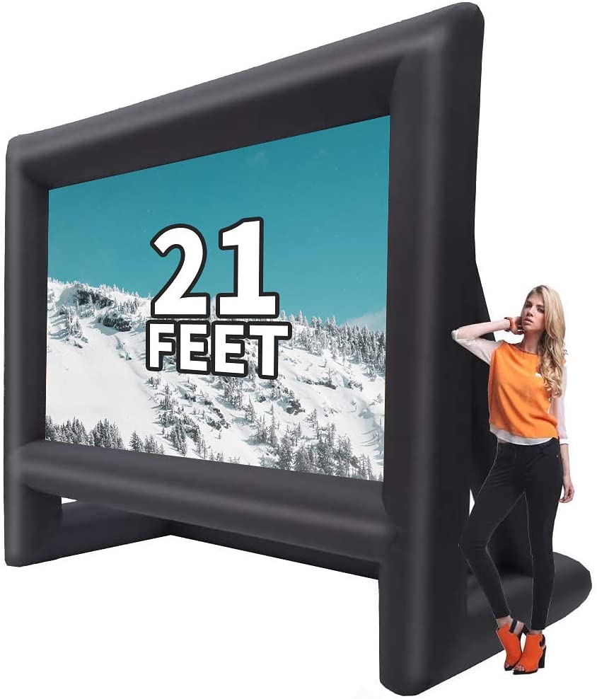 21 feet inflatable projector screen