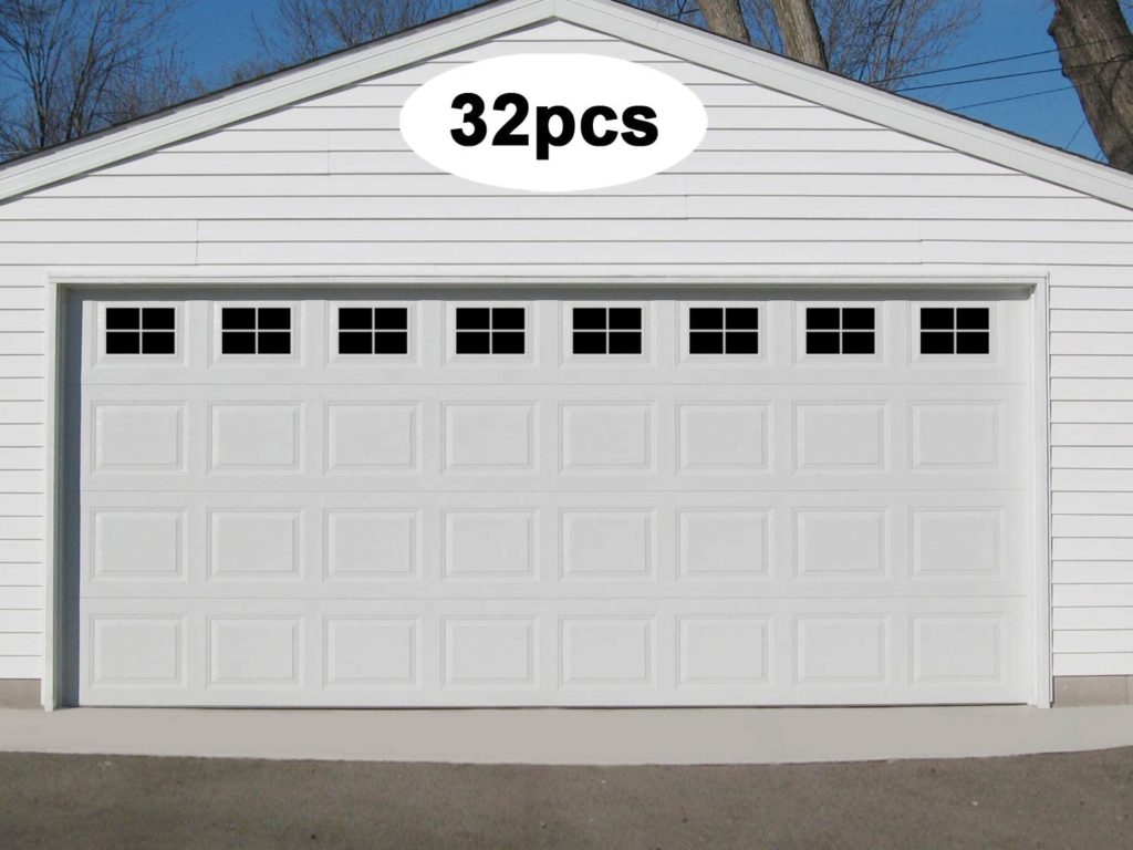 Give your garage door the look of windows