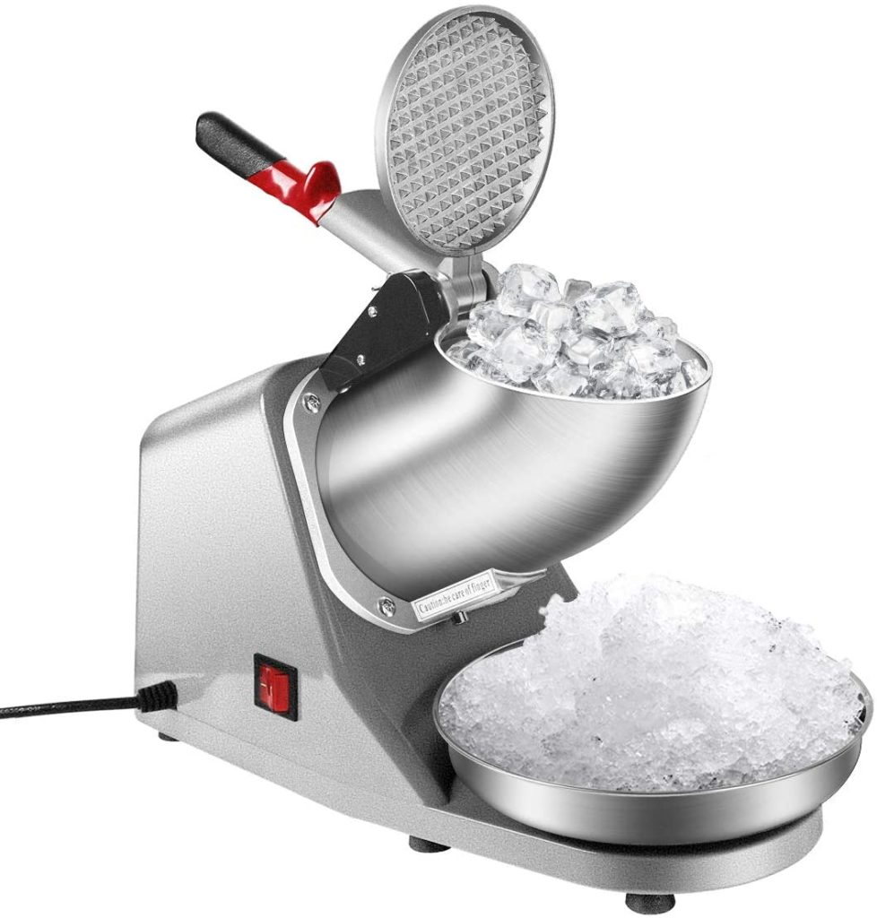 Electric shaved ice maker