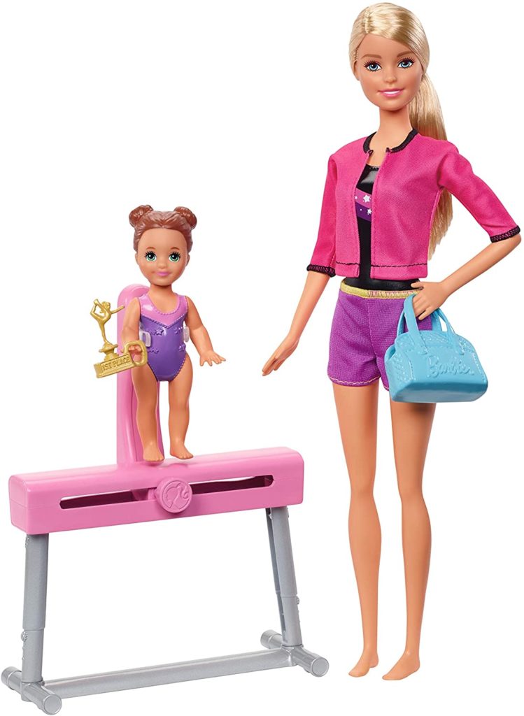 Gymnastics coach Barbie 