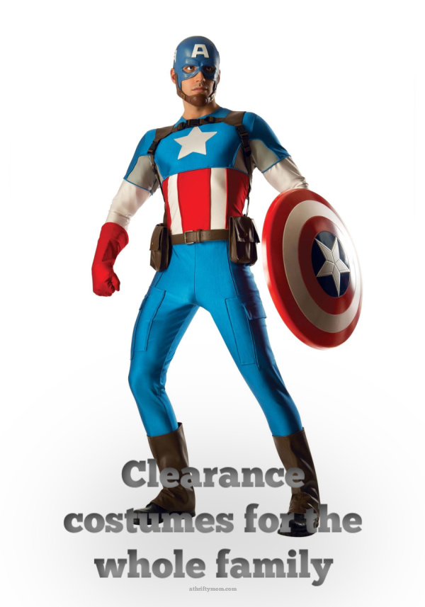 Clearance costumes for the whole family