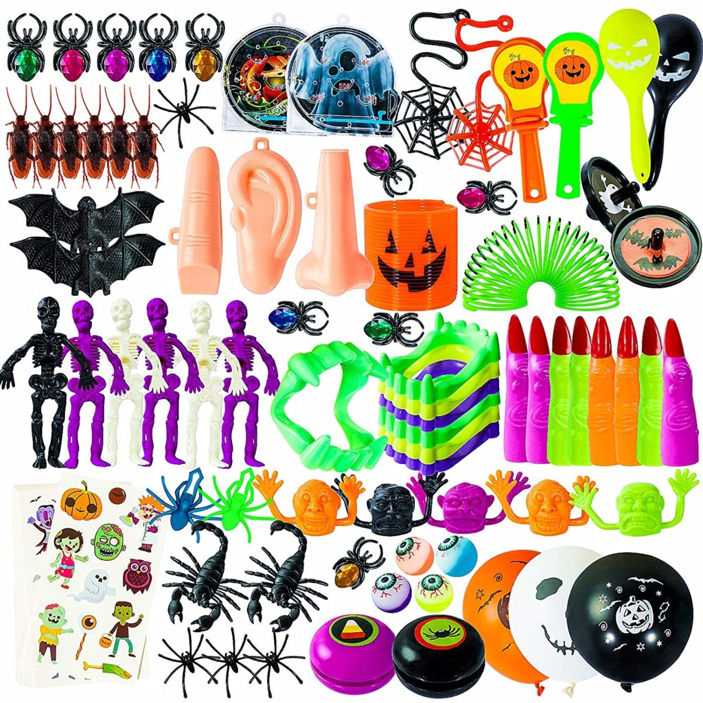 122 piece Halloween party toys