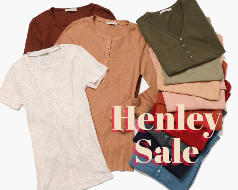 Thermal and henley sale
