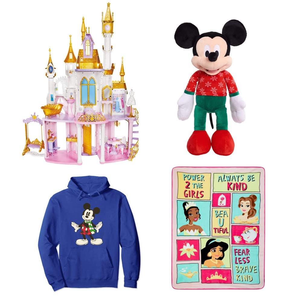 Disney toys and clothing