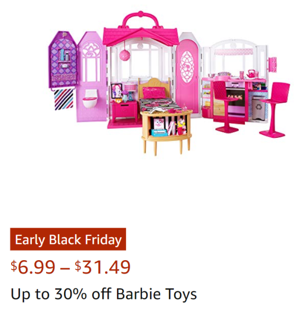 Barbie toys deal of the day