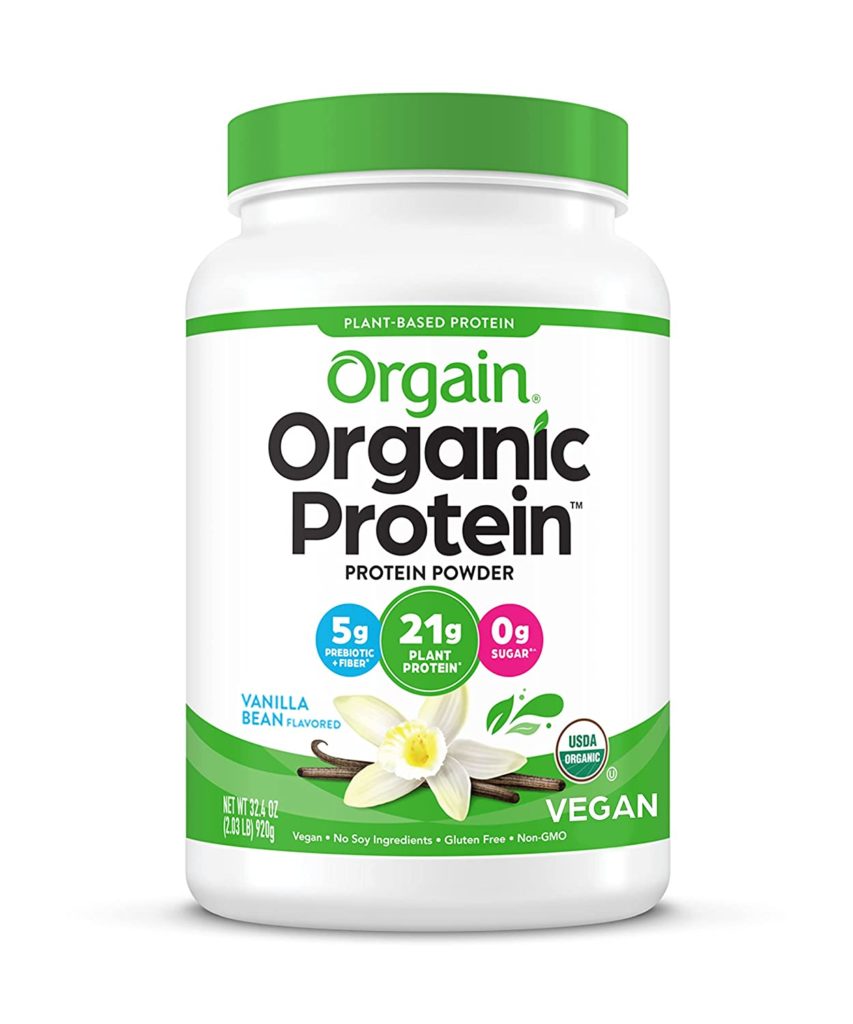 Orgain protein products