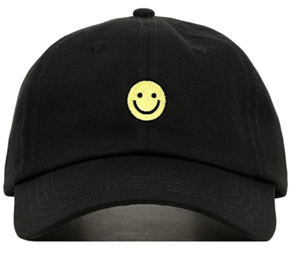 Smiley face dad hat