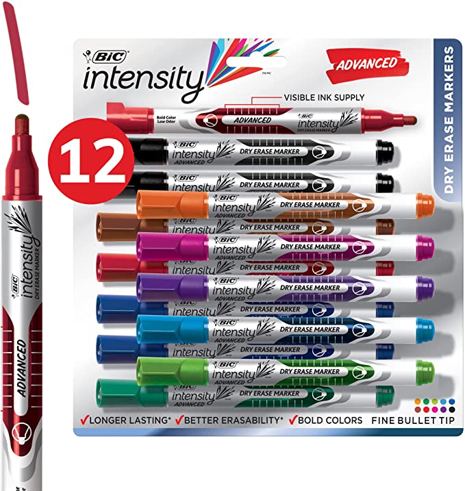 Bic dry erase markers