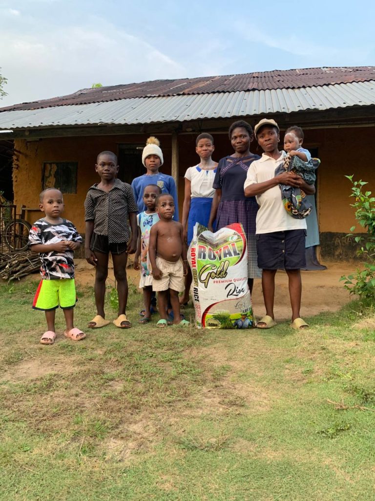 Bag of Rice Project #481 -A visit to the Ini odu family