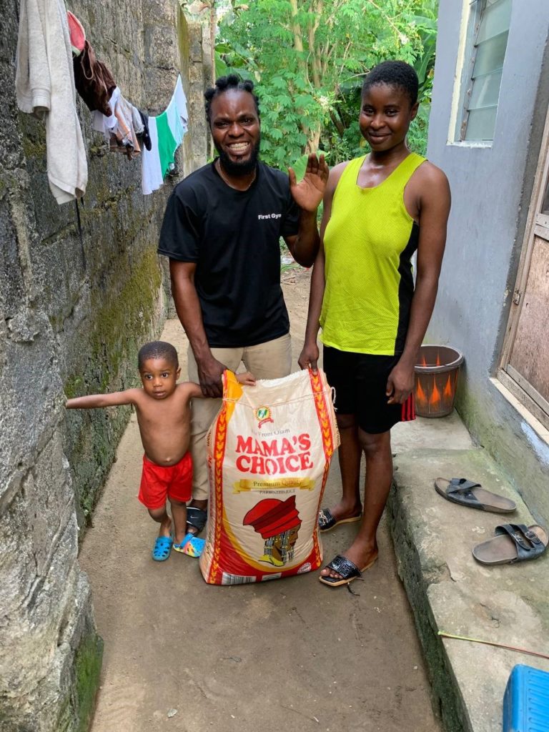 Bag of Rice Project #466 -A visit to the Emmanuel family